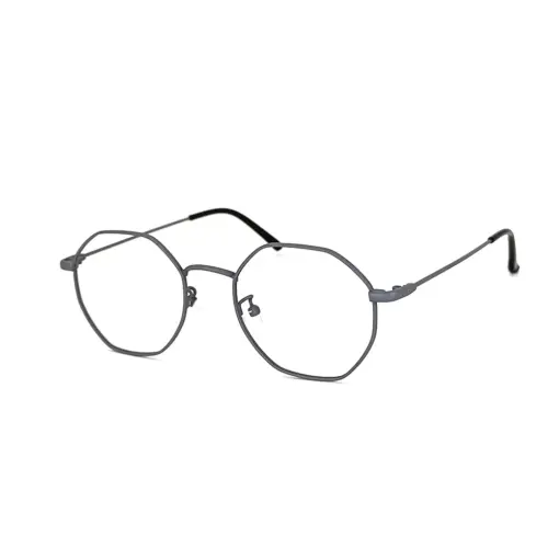 Grey Hexxa Modern Eyeglasses at chashma
