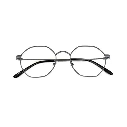 Grey Hexxa Modern Eyeglasses at chashma