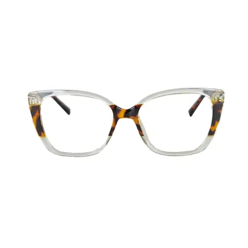 Leopard Clip-on Women Eyeglasses at chashmah