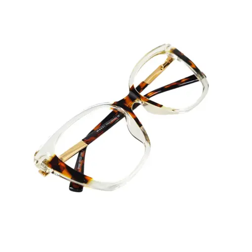 Leopard Clip-on Women Eyeglasses at chashmah