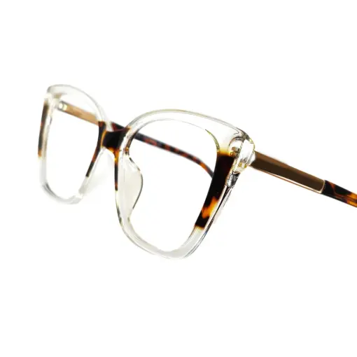 Leopard Clip-on Women Eyeglasses at chashmah