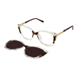Leopard Clip-on Women Eyeglasses at chashmah