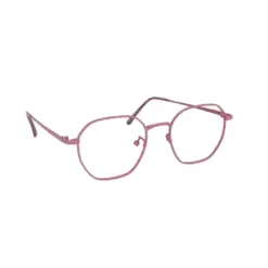 Mauve Metal Modern Eyeglasses at chashma