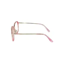 Pink Metal Women Eyeglasses at chashmah