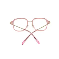 Pink Metal Women Eyeglasses at chashmah