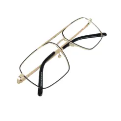 Premium Aviator Metal Eyeglasses at chashma