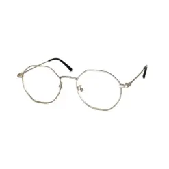 Silver Hexxa Modern Eyeglasses at chashma