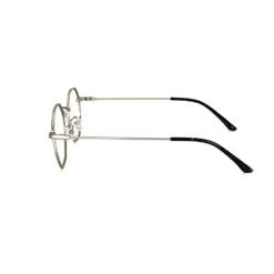 Silver Hexxa Modern Eyeglasses at chashma