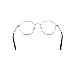 Silver Hexxa Modern Eyeglasses at chashma