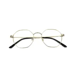 Silver Hexxa Modern Eyeglasses at chashma