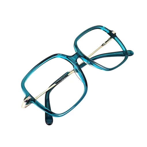 Buy Turquoise Modern Women Eyeglasses Online at Chashmah.com