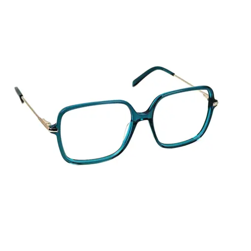 Buy Turquoise Modern Women Eyeglasses Online at Chashmah.com