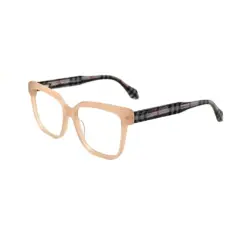 Cream Modern Fancy Eyeglasses at chashmah