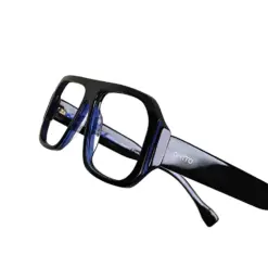 Black Bold Eyeglasses at chashmah.com