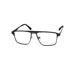 Gunmetal Small Metal Eyeglasses
