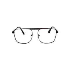 Modern Aviator Metal Eyeglasses at chashmah