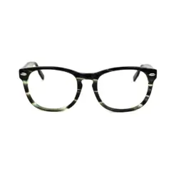 Olive Green Leopard Eyeglasses AT chashmah