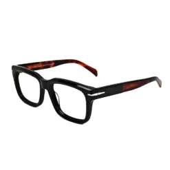 Black Bold Premium Eyeglasses at chashmah